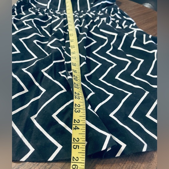 A. Byer Black and White Zigzag Mini Dress - Picture 8 of 8